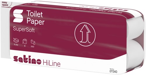 Toiletpapier Satino Prestige 3-laags 250vel wit 8rollen-3