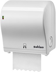 Dispenser Satino 331520 PT1 Handdoekrol Autocut Midi wit