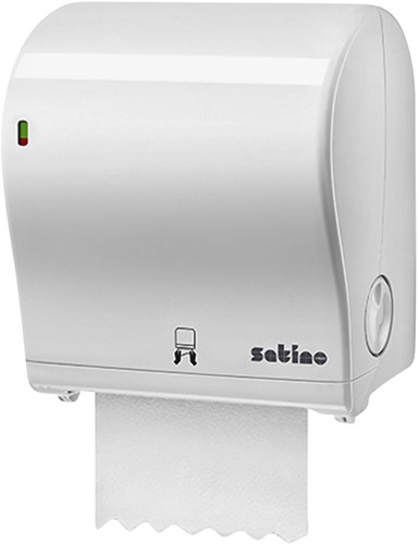 Dispenser Satino 331520 PT1 Handdoekrol Autocut Midi wit