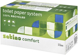 Toiletpapier Satino Comfort 2-laags 100m doprollen 24stuks
