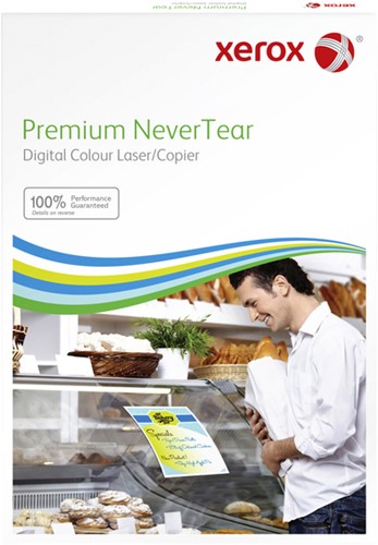Nevertear Xerox Premium A4 polyester 120micron wit 100vel