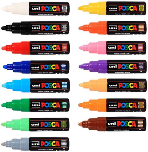 Versftift Posca PC7M zalmroze-2
