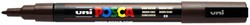 Paintmarker Uni POSCA PC3M fijn donkerbruin
