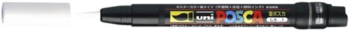 Brushverfstift Posca PCF350 wit