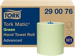 Handdoekrol Tork H1 290076 Advanced 2laags 6rollen groen