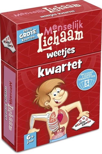 Kwartet menselijk lichaam weetjes