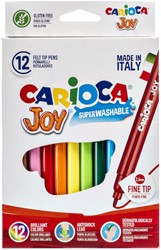 Viltstiften Carioca Joy set à 24 kleuren