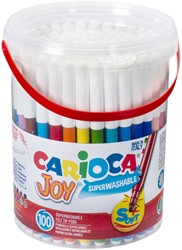 Viltstiften Carioca Doodles pot à 100 stuks