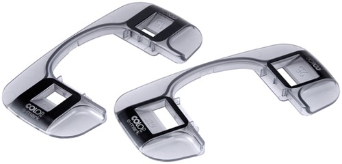 Tekststempel Colop E-Mark lint geleider 15/25mm set