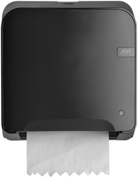 Dispenser Euro Quartz handdoekrol mini matic zwart