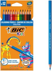 Kleurpotloden Bic Kids evolution Ecolutions etui à 12 stuks