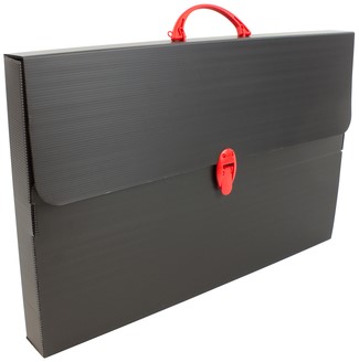 Tekenkoffer Balmar2000 42.5x55.5x3.3cm zwart-2