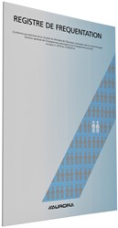 Aanwezigheidsregister Aurora Splendid A4 32blz 80gr Franstalig