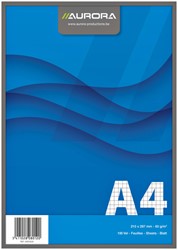 Schrijfblok Aurora A4 ruit 5x5mm 100vel 60gr