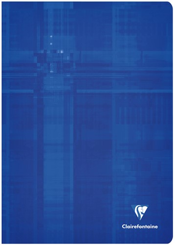 Schrift Clairefontaine A4 80blz ruit 4x8 assorti