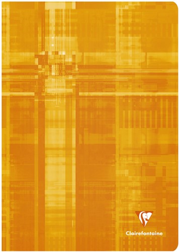 Schrift Clairefontaine A4 80blz ruit 4x8 assorti-3