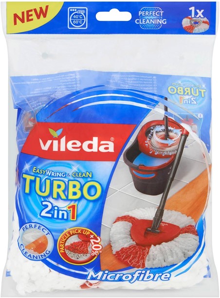 Mop VILEDA Easy & Clean Turbo 2-in-1 refill
