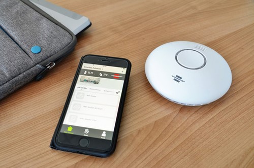 Rook-en hitte melder Brennenstuhl wifi Connect wit-3