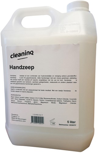 Handzeep Cleaninq vloeibaar 5000ml