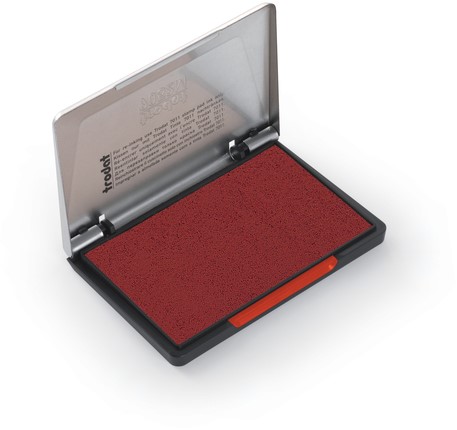 Inktkussen Trodat metaal 9052M 110x70mm rood-2