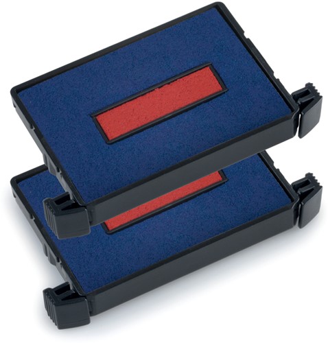 Stempelkussen Trodat Printy 6/4750 2 stuks blauw en rood