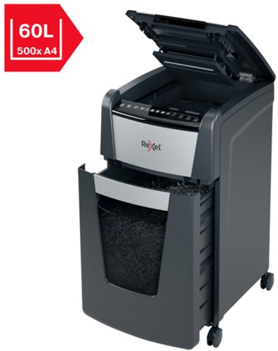 Papiervernietiger Rexel Optimum Auto+ 300X P4 snippers 4x26mm-3