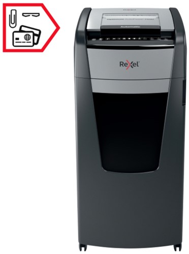 Papiervernietiger Rexel Optimum Auto+ 750M P5 snippers 2x15mm-2