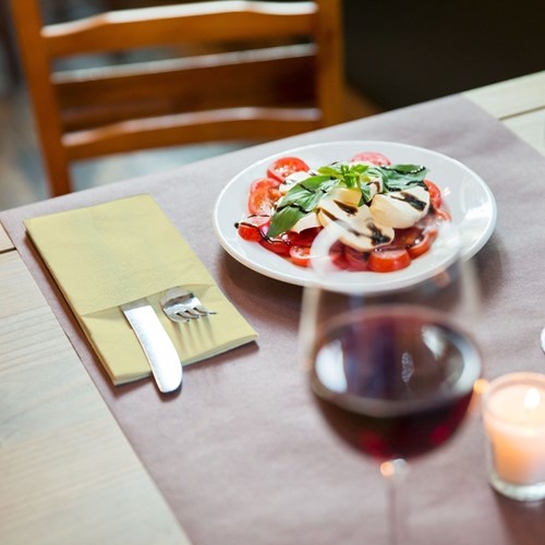 Pochette Tork Linstyle Premium 1-laags 390x390mm crème 509609-3