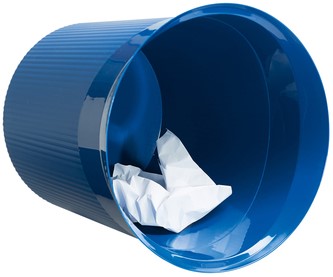 Papierbak Han Re-LOOP 13 liter rond blauw-2