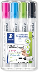 Whiteboardmarker Staedtler Lumocolor 351 set à 4 stuks fun assorti