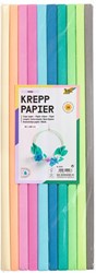 Crêpepapier Folia 50x200cm 10 rollen trendkleuren