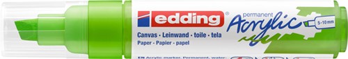 Acrylmarker edding e-5000 breed geelgroen-2