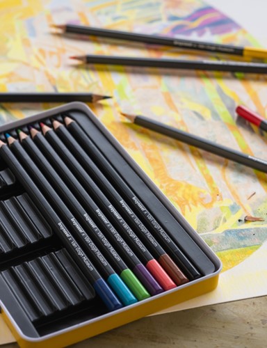 Kleurpotlood Bruynzeel x Van Gogh Museum set à 12 kleuren assorti-3