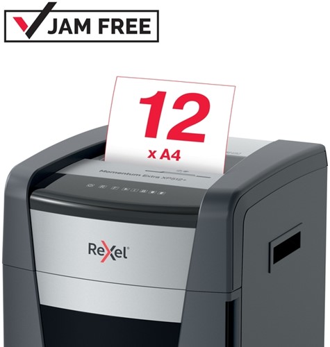 Papiervernietiger Rexel Momentum Extra XP512+ snippers 2x15mm-2
