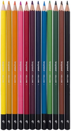 Kleurpotlood Bruynzeel blik à 12 kleuren-2