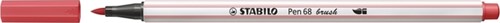 Brushstift STABILO Pen 568/47 roestig rood