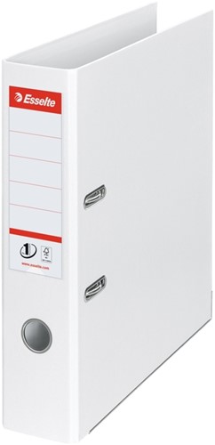 Ordner Esselte No.1 72mm PP 30% gerecycled folie Multipack wit 5 stuks-3