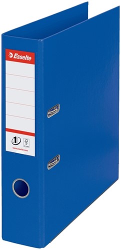 Ordner Esselte No.1 72mm PP 30% gerecycled folie Multipack blauw 5 stuks-3