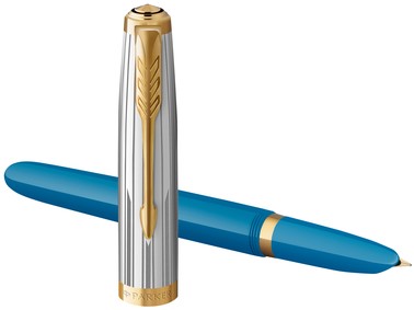 Vulpen Parker 51 Premium turquoise GT fijn-3
