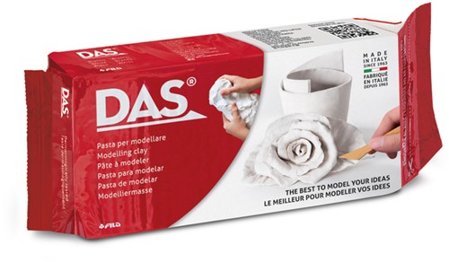 Klei DAS air hardening wit 1kg