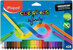 Kleurpotlood Maped Color'Peps Infinity set à 24 kleuren