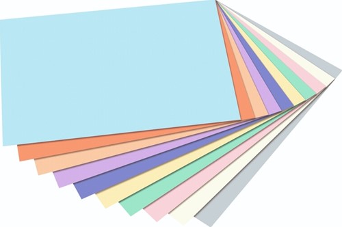 Knutselpapier Folia A4 100vel 10 pastelkleuren-2
