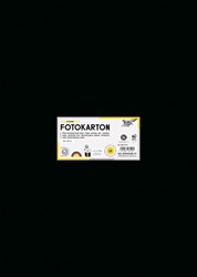 Fotokarton Folia 2zijdig 50x70cm 300gr nr90 zwart