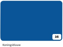 Fotokarton Folia 300gr 50x70cm 10vel 35 koningsblauw