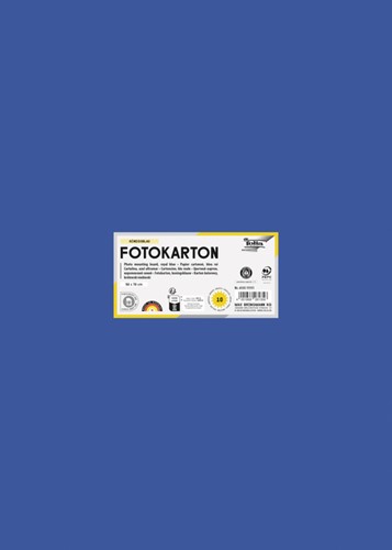 Fotokarton Folia 2zijdig 50x70cm 300gr nr35 donkerblauw