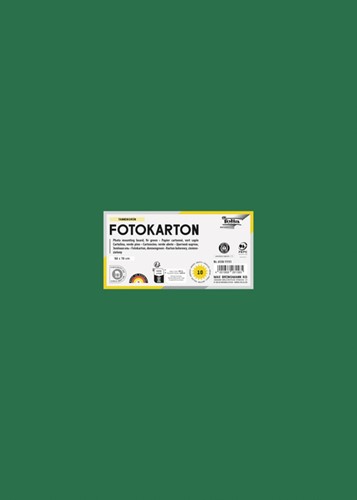 Fotokarton Folia 2zijdig 50x70cm 300gr nr58 donkergroen
