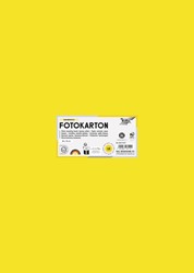 Fotokarton Folia 2zijdig 50x70cm 300gr nr14 zonnegeel