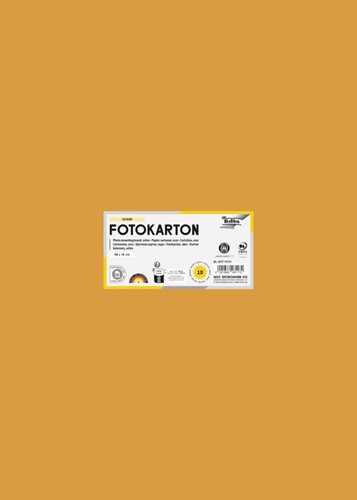 Fotokarton Folia 2zijdig 50x70cm 300gr nr17 oranje