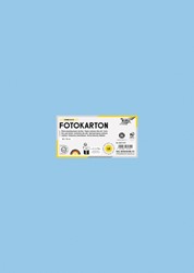 Fotokarton Folia 2zijdig 50x70cm 300gr nr30 lichtblauw
