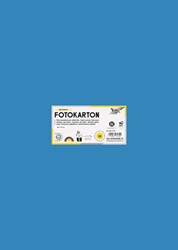 Fotokarton Folia 2zijdig 50x70cm 300gr nr34 middenblauw
